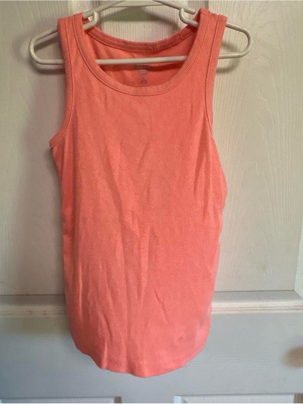 wonder nation Coral Ribbed Tank Top - Girls